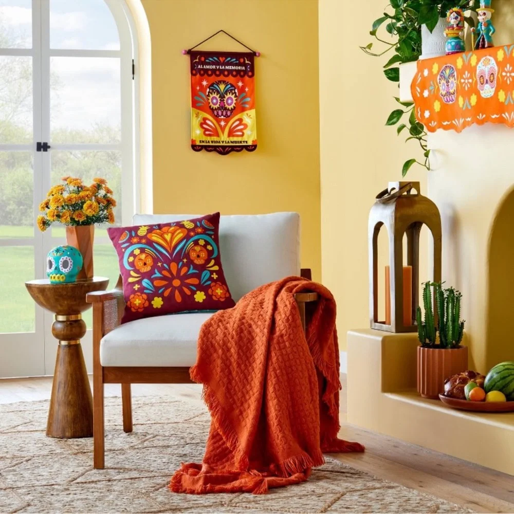 Target Mondo Llama x Luis Pinto light up paint yourself ceramic calavera skull